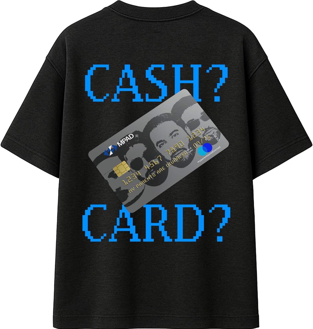 CASH? CARD? Black