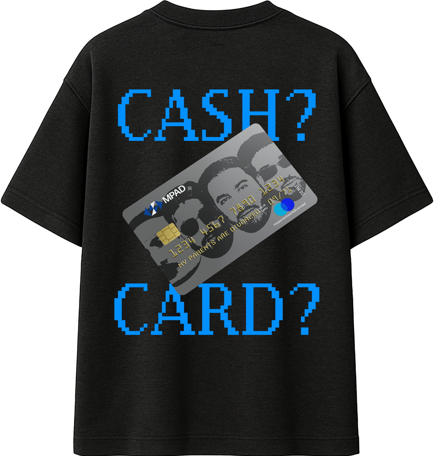 CASH? CARD? Black