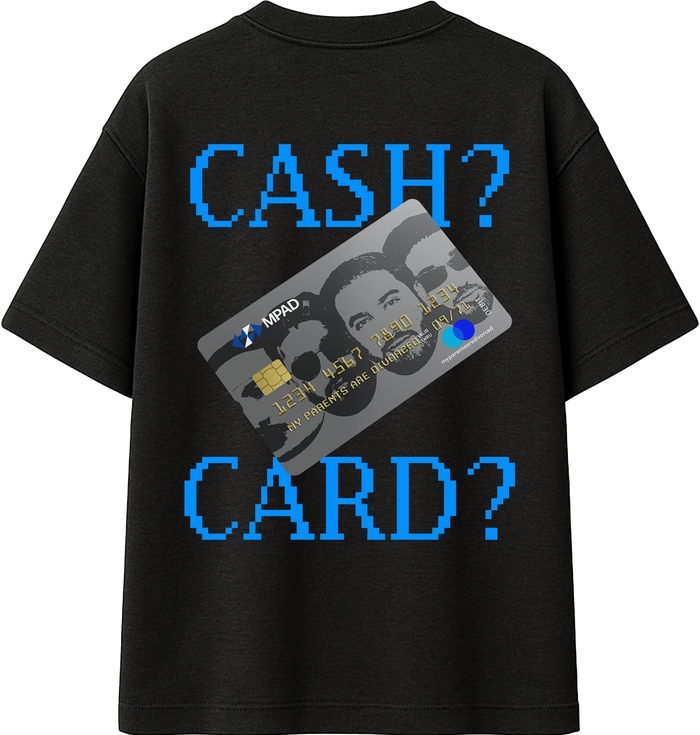 CASH? CARD? Black