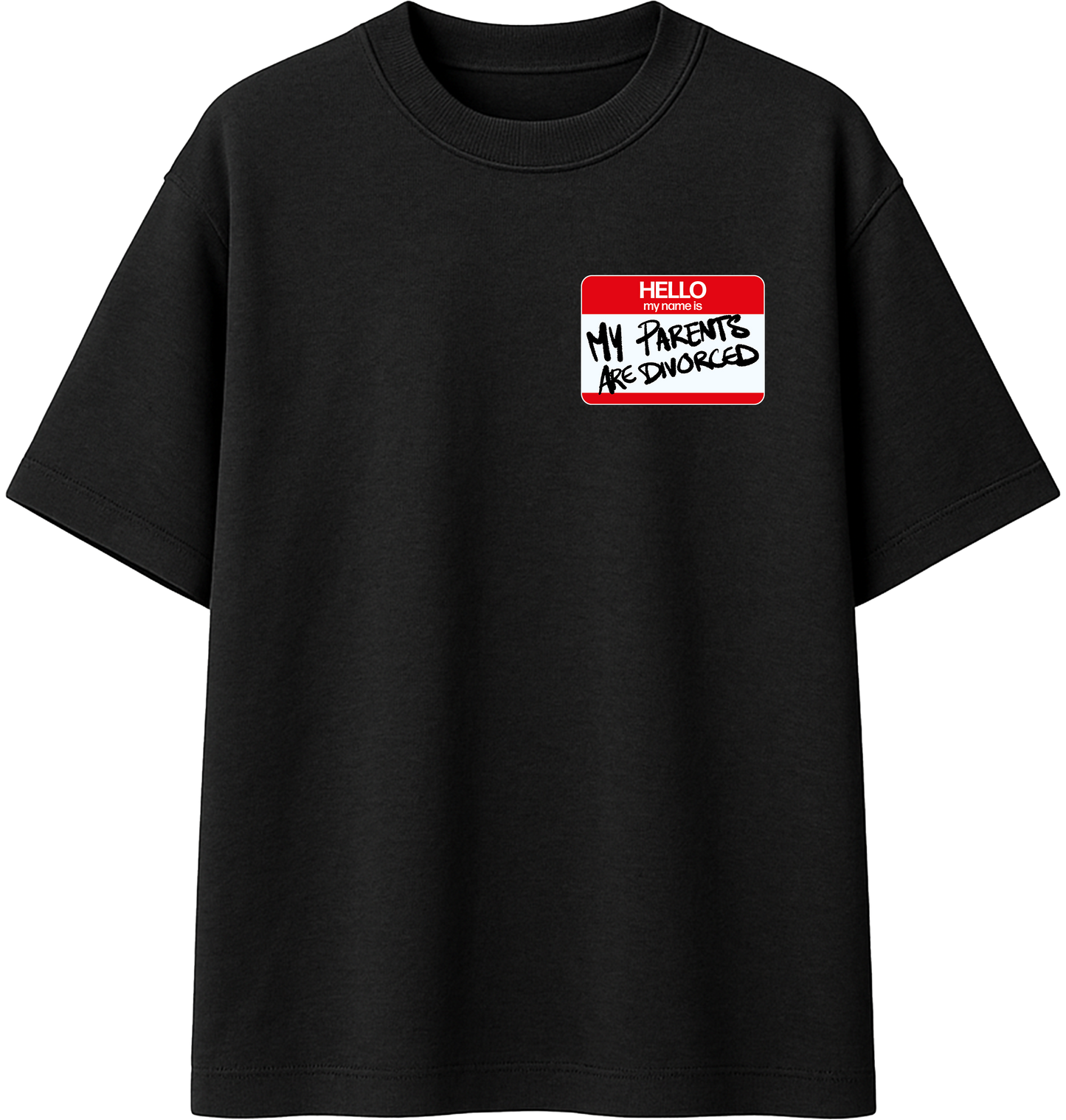 Name Tag - Black