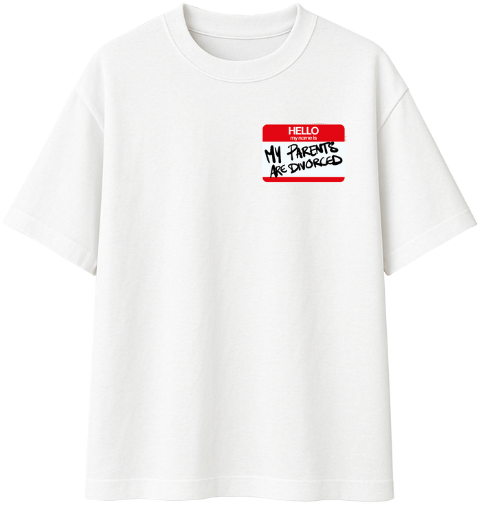 Name Tag - White